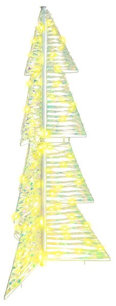 Choinka z 100 diodami LED Ciepła biel 120 cm PET