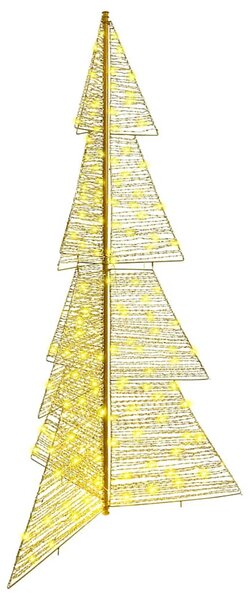Choinka z 240 diodami LED Ciepła biel 180 cm PET