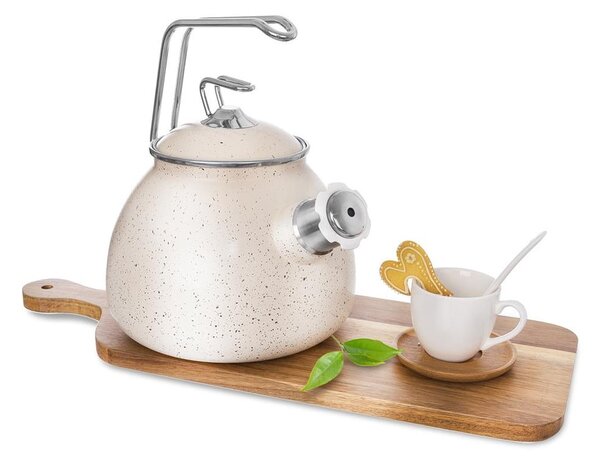 Białe porcelanowe filiżanki zestaw 6 szt. 125 ml Whiteline – Orion