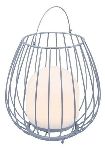 Zewnętrzna Lampa Nordlux, Jim To-Go, ściemnialny, szary, metal, nowoczesny