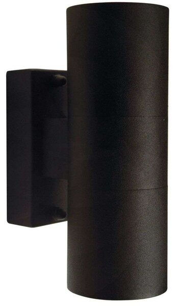 Tin Double Lampa Ścienna Black - Nordlux