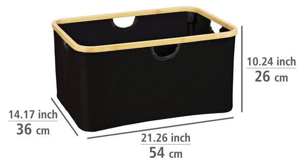 Tekstylny kosz na pranie 32 l Ecori – Wenko