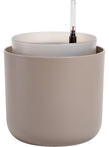 Plastia Doniczka samonawadniająca Tolita brązowy, śr. 19 cm, śred. 19 cm