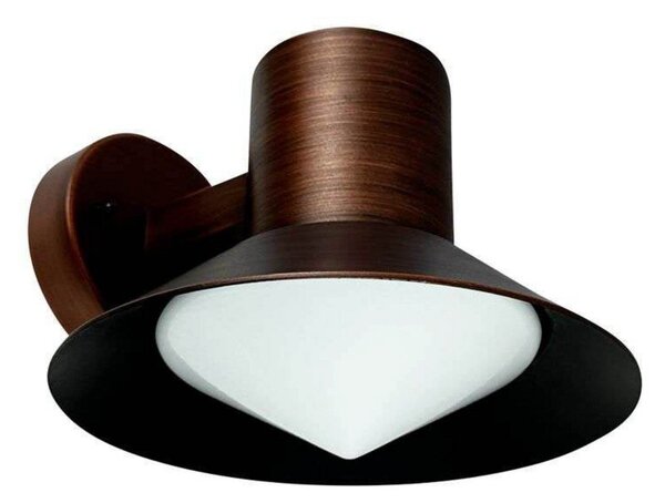 Zewnętrzna Lampa Dyberg Larsen, Ocean, ściemnialny, miedziany, taras, metal, design