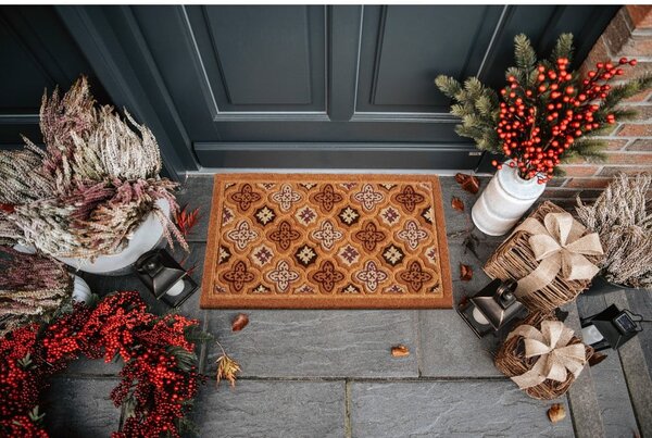 Wycieraczka z włókna kokosowego 45x75 cm Tiles – Hanse Home
