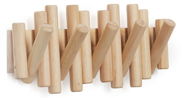 Wieszak ścienny z drewna sosnowego Picket – Umbra