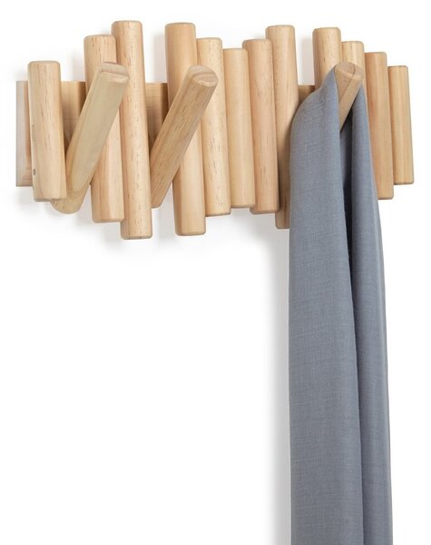 Wieszak ścienny z drewna sosnowego Picket – Umbra