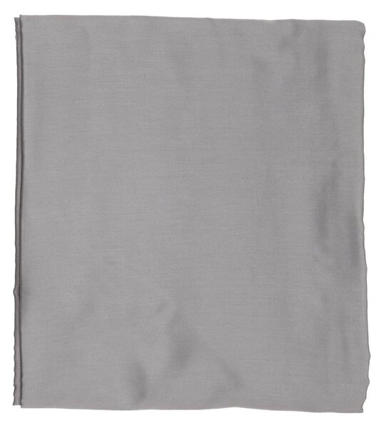 Ciemnoszare prześcieradło z satyny bawełnianej z gumką 140x200 cm – Mijolnir