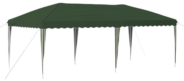 Namiot imprezowy rozkładany 575 x 290 x 245 cm zielony