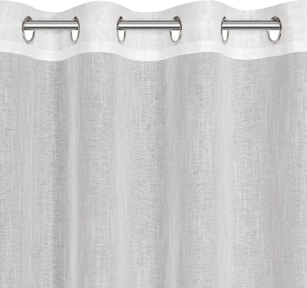 Firana gotowa EUROFIRANY Amira 140 x 250 cm BiaÅy
