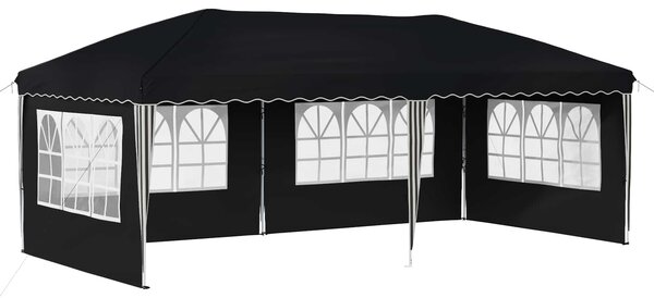 Namiot imprezowy rozkładany 575 x 289 x 245 cm Antracyt