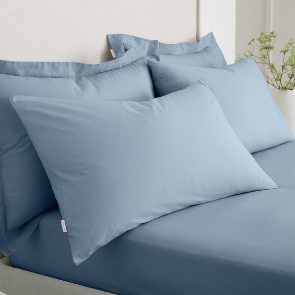 Poszewki na poduszki z perkalu bawełnianego zestaw 2 szt. 50x75 cm Cotton Percale – Bianca