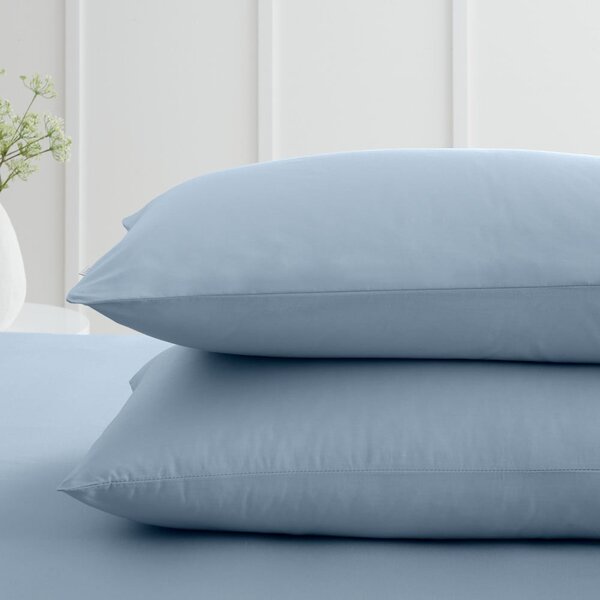 Poszewki na poduszki z perkalu bawełnianego zestaw 2 szt. 50x75 cm Cotton Percale – Bianca