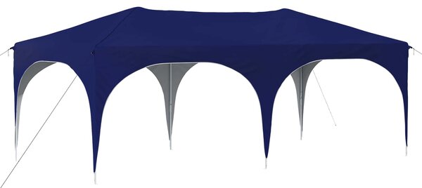 Namiot imprezowy rozkładany 575 x 288 x 245 cm niebieski