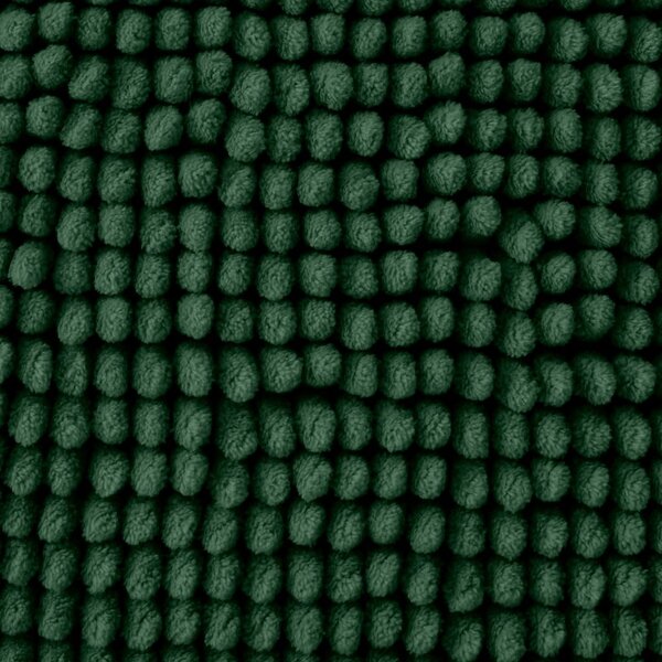 Ciemnozielony dywanik łazienkowy 50x80 cm Bobble – Catherine Lansfield