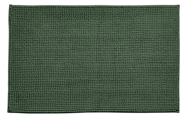 Ciemnozielony dywanik łazienkowy 50x80 cm Bobble – Catherine Lansfield