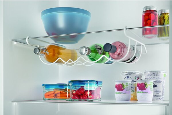 Organizer ze stali nierdzewnej do lodówki Cool-Bottle – Metaltex