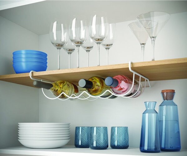 Organizer ze stali nierdzewnej do lodówki Cool-Bottle – Metaltex