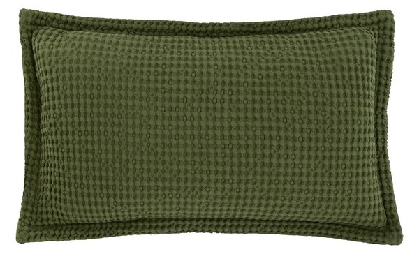 Bawełniana poduszka dekoracyjna 30x50 cm Jaipur Chunky Waffle – Pineapple Elephant