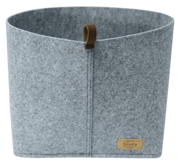 Szary tekstylny organizer Wenko Felt, 30x18 cm