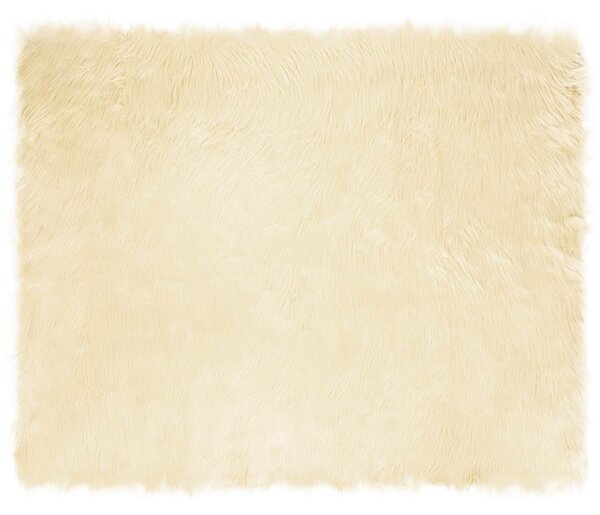 Dywan z sztucznej owczej skóry TAFALLA kremowy 200 x 280 cm