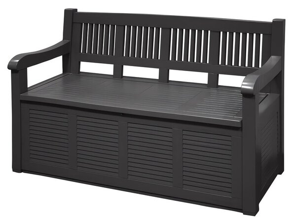 Ławka ogrodowa PROGARDEN 280L Antracytowy