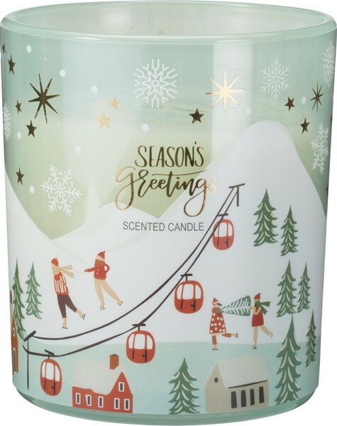 Świeca zapachowa Winter Fun, zapach Grib Forest, 270 g