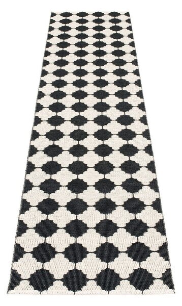 Czarno-biały chodnik odpowiedni na zewnątrz 70x300 cm Marre Black Coral – Pappelina
