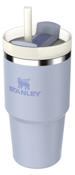 Fioletowy termos ze słomką ze stali nierdzewnej 600 ml Quencher H2.0 FlowState Tumbler Dew Drop – Stanley