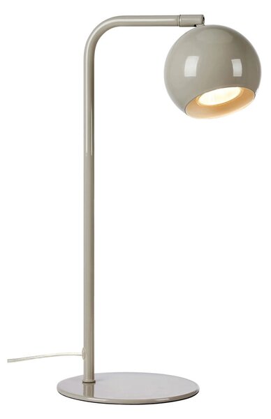 Szarobeżowa lampa stołowa z metalowym kloszem (wysokość 39,5 cm) Pop – Markslöjd