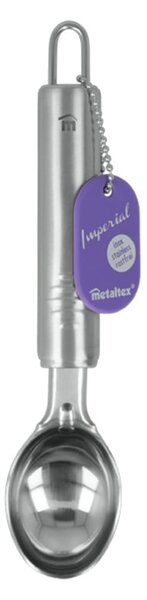 Łyżka do lodów ze stali nierdzewnej Metaltex Ice Cream, dł. 22 cm