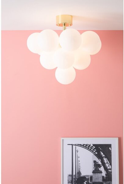 Lampa sufitowa Markslöjd Merlot Plafond 13L Brass