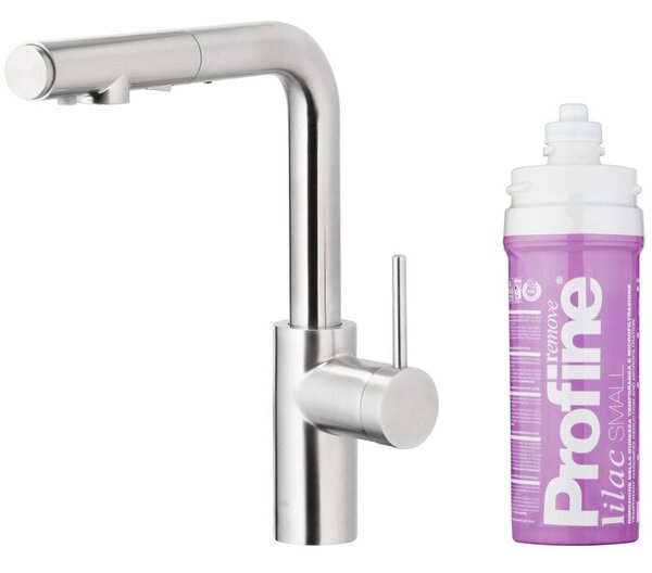Bateria kuchenna KFA z filtrem LILAC S DUERO PURE BASIC 6623-115-22 Inox