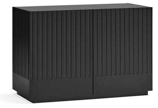 Czarna niska komoda 100x70 cm Doric – Teulat