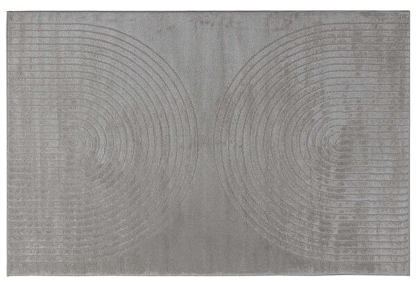 Dywany pokojowe Prostokątny GALATI Szary 170 x 120 cm Poliester