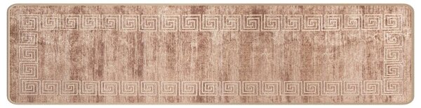 Chodnik dywanowy MARSA Biały 50 x 450 cm Poliester i PVC