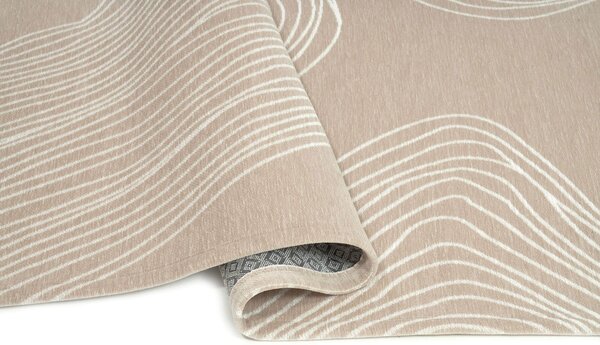 MebleMWM Dywan ETNA Beige | Łatwoczyszczący | Beżowy