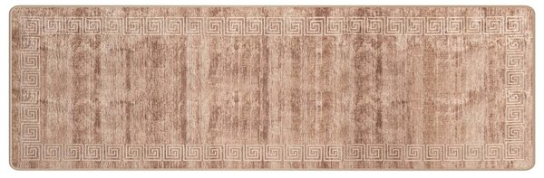 Chodnik dywanowy MARSA Biały 80 x 350 cm Poliester i PVC