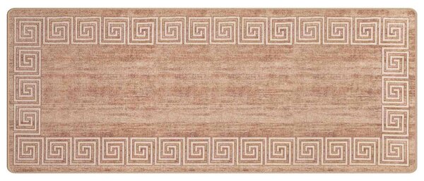 Chodnik dywanowy MARSA Biały 100 x 250 cm Poliester i PVC
