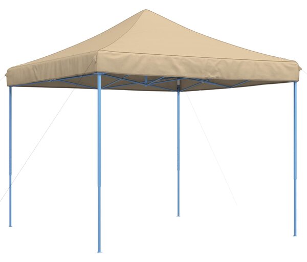Namiot Imprezowy Beżowy 292 x 292 x 315 cm Materiał Oxford