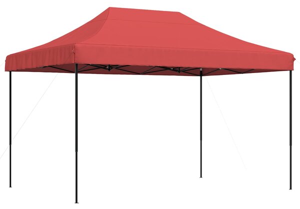 Namiot Imprezowy bordowy 279 x 410 x 315 cm Materiał Oxford