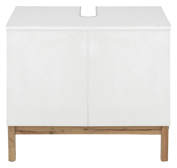 Biała szafka pod umywalkę 56x35 cm Mirza – Støraa