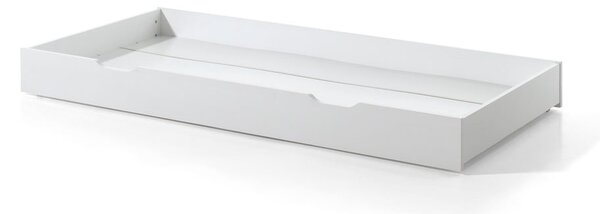 Biała szuflada pod łóżko dziecięce 90x200 cm Dallas – Vipack
