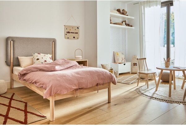 Stół dziecięcy z drewna kauczukowego Kave Home Dilcia, ø 55 cm