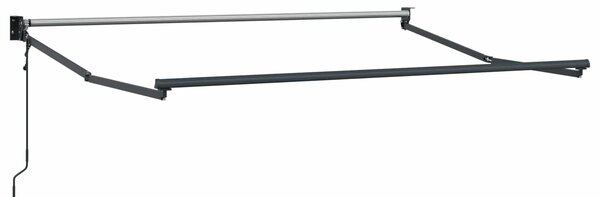 Elektryczna rama markizy składanej Antracyt 3 x 2 m Aluminium
