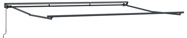 Rama manualnej markizy Z regulacją Antracyt 4 x 2 m Stal