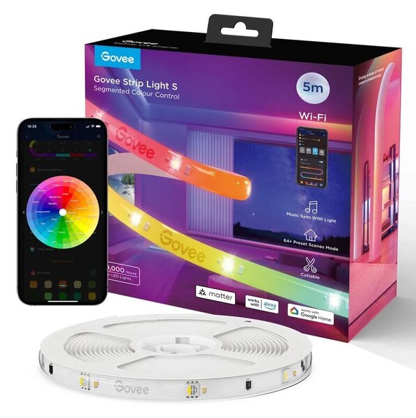 Taśma LED GOVEE H612A 5m Bluetooth/Wi-Fi