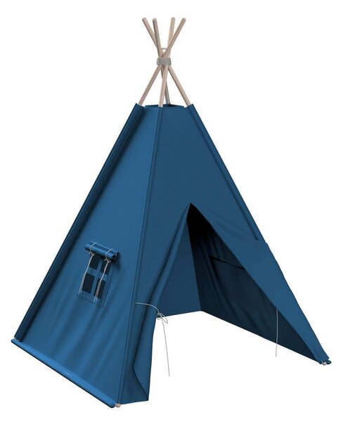 Ciemnoniebieski namiot Tipi z bawełny