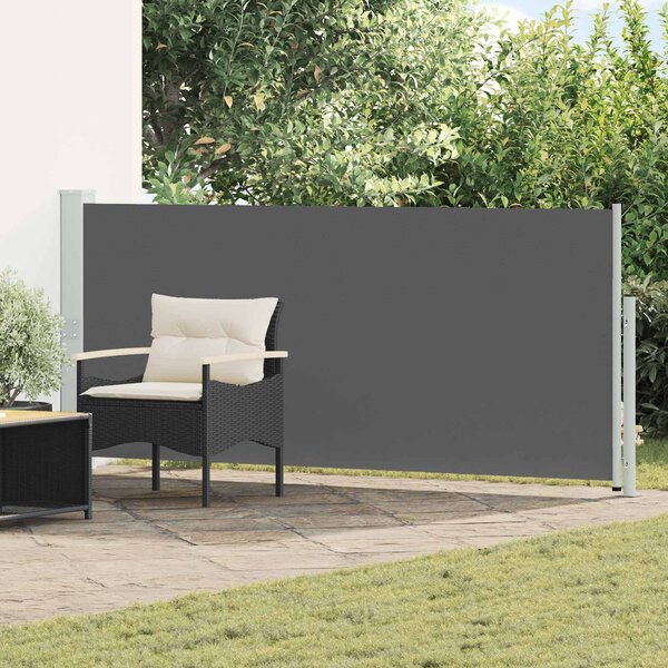 Rozkładany boczny markiz 170 x 300 cm Poliester Prostokątny