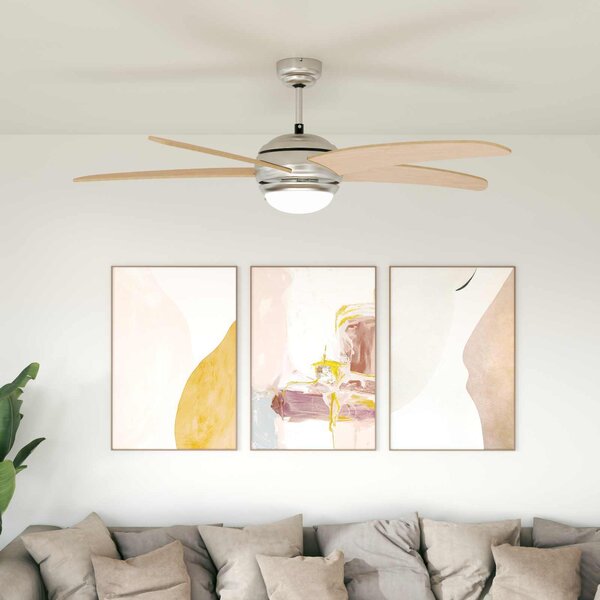 Wentylator sufitowy z lampą Ø 130 cm Sonoma